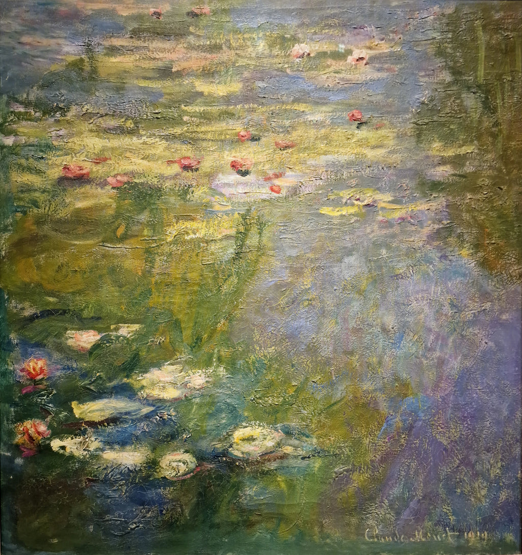 Water Lily Pond de Claude Monet, 1919 – Tel Aviv Museum of Art, Wildenstein 1893-1