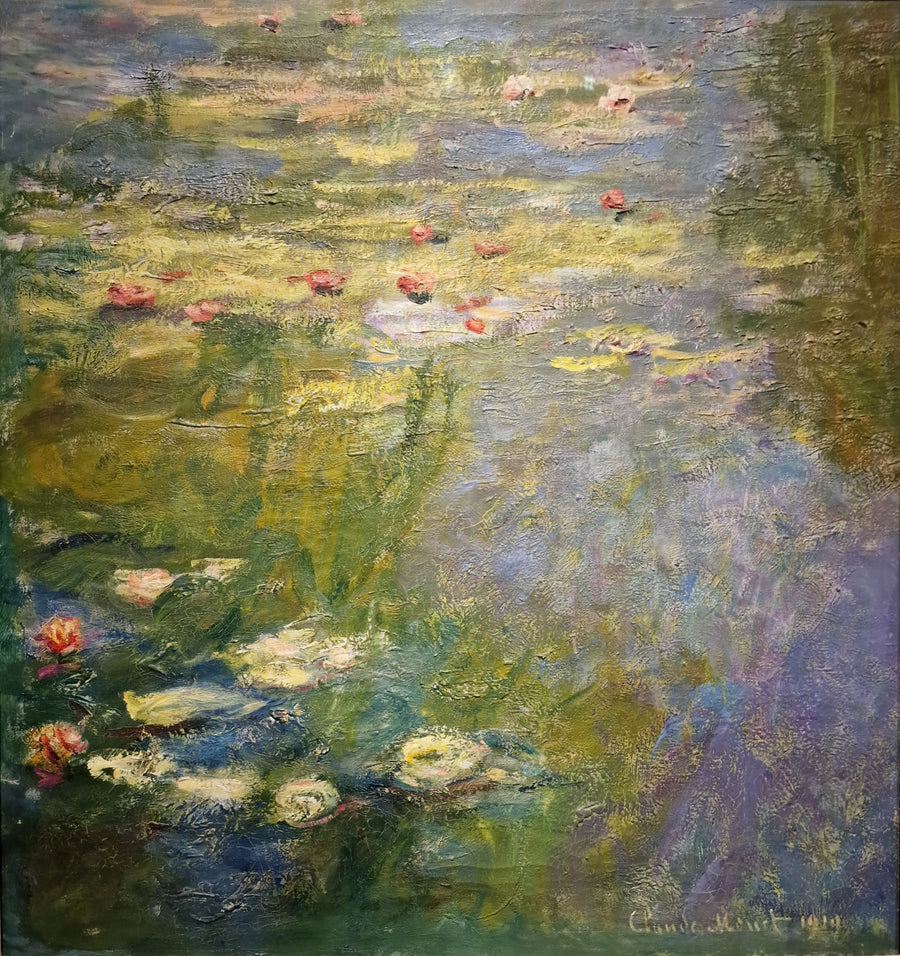 Nymfeøernes dam - Claude Monet