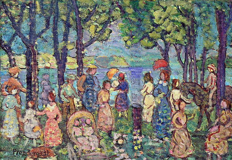 Sommer, New England - Maurice Prendergast