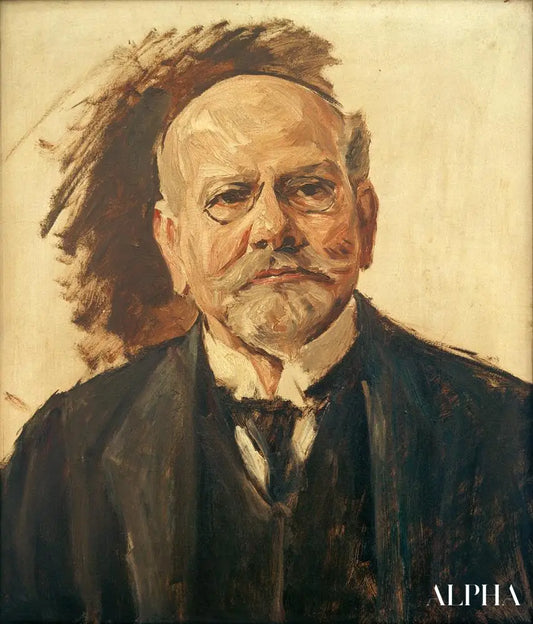 Étude du portrait d'Emil Rathenau - Max Liebermann - Reproductions de tableaux et peintures haut de gamme