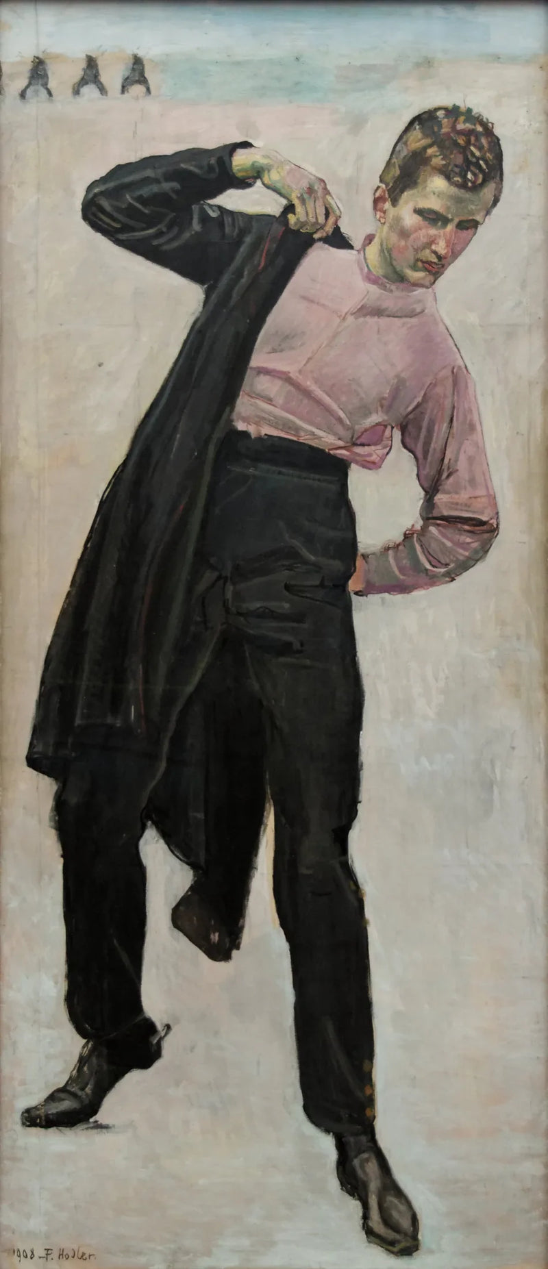 Studerende i Jena - Ferdinand Hodler