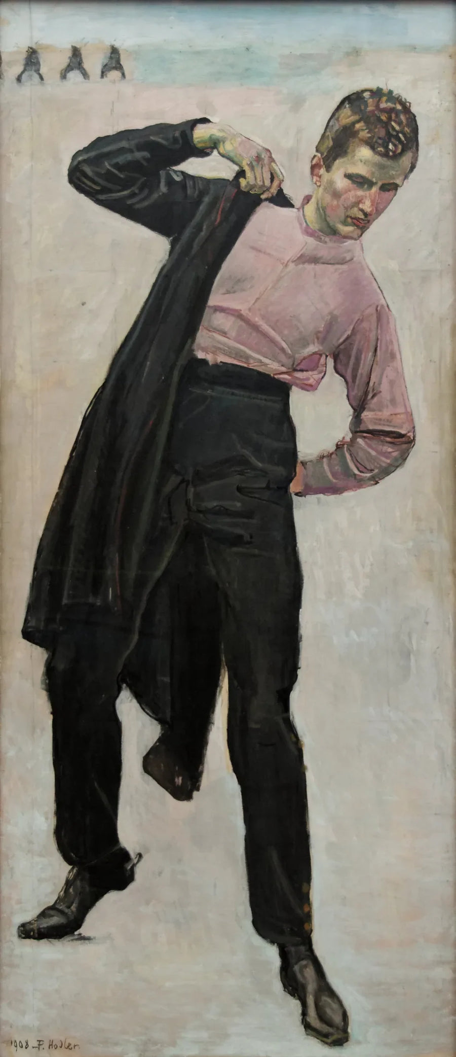 Studerende i Jena - Ferdinand Hodler