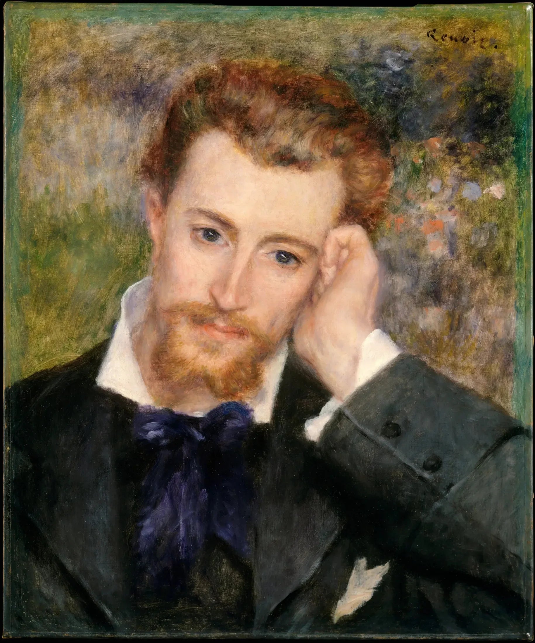 Eugène Murer - Pierre-Auguste Renoir image 1 reproduction de peinture à l’huile