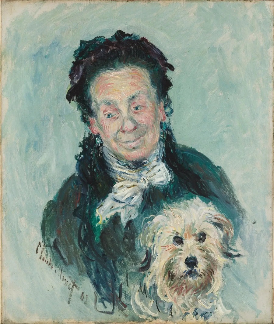 Eugénie Graff (Fru Paul) - Claude Monet