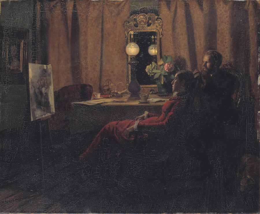 Evaluering af dagens arbejde - Anna Ancher