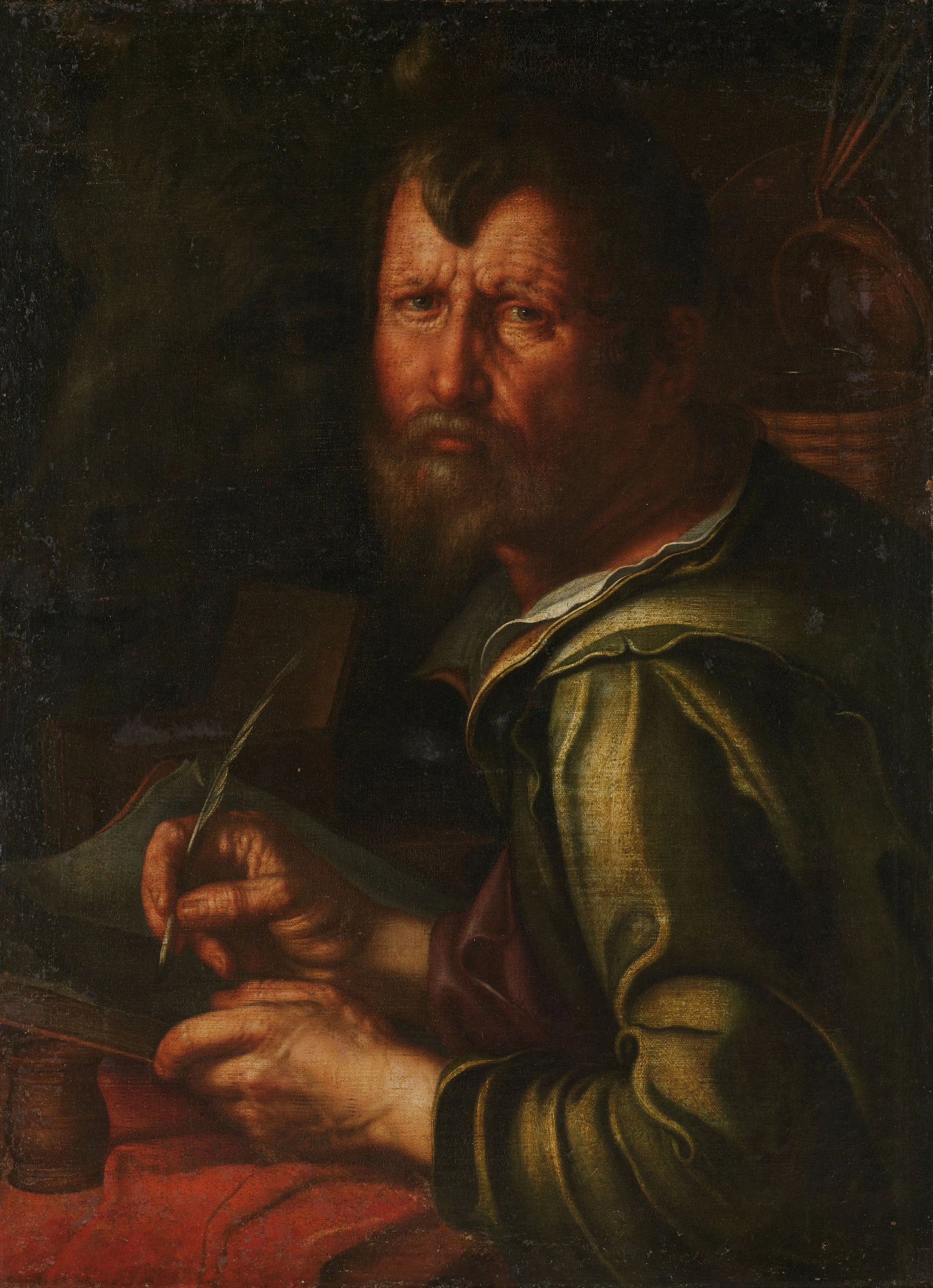 L'évangéliste Luc - Joachim Wtewael