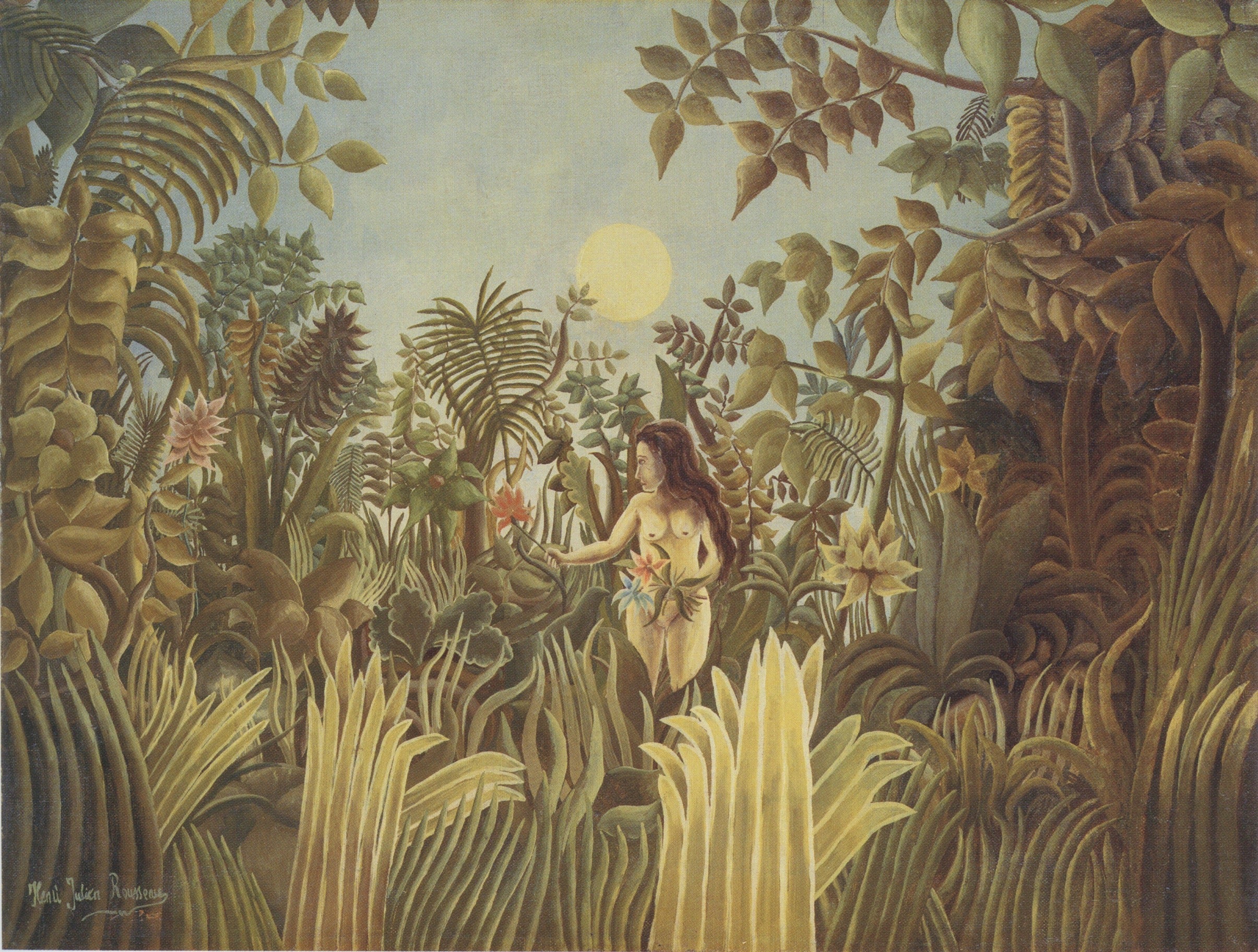 Ève i Edens Have - Henri Rousseau