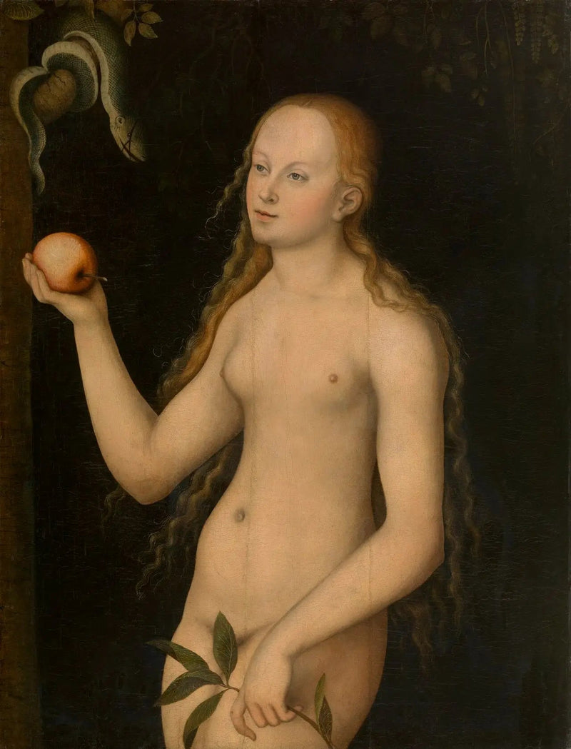 Eve - Lucas Cranach den Ældre