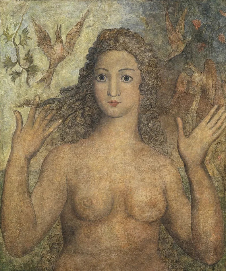Ève, der navngiver fuglene - William Blake