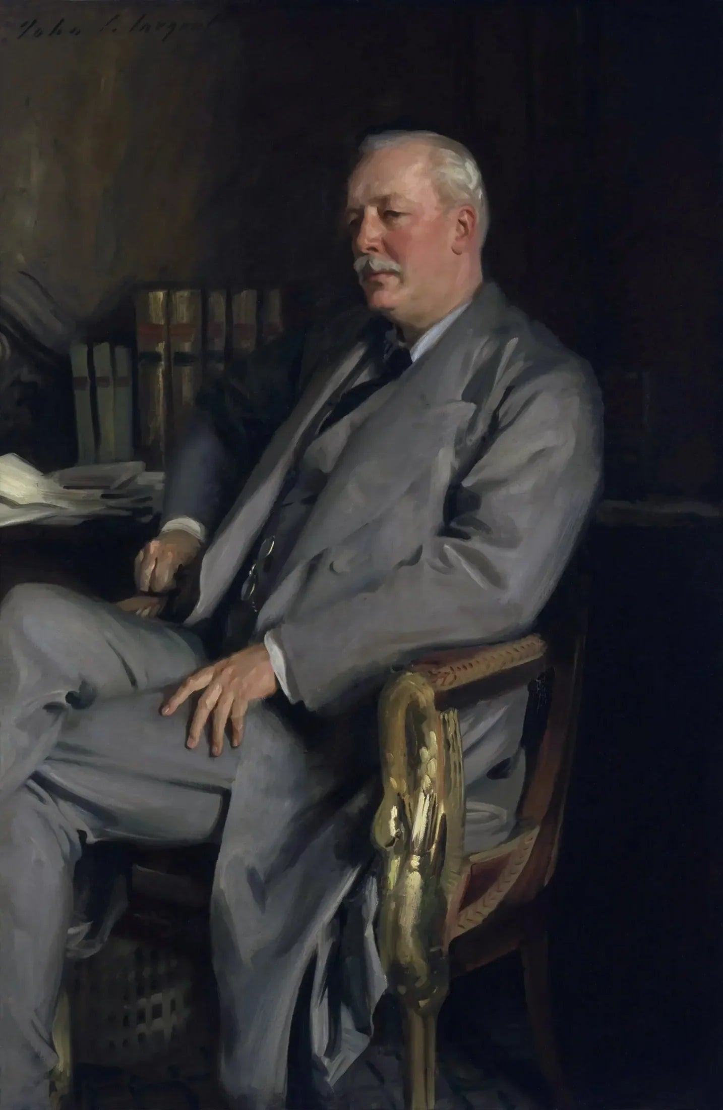 Evelyn Baring, 1er comte de Cromer - John Singer Sargent image 1 tableau peint à l’huile sur toile