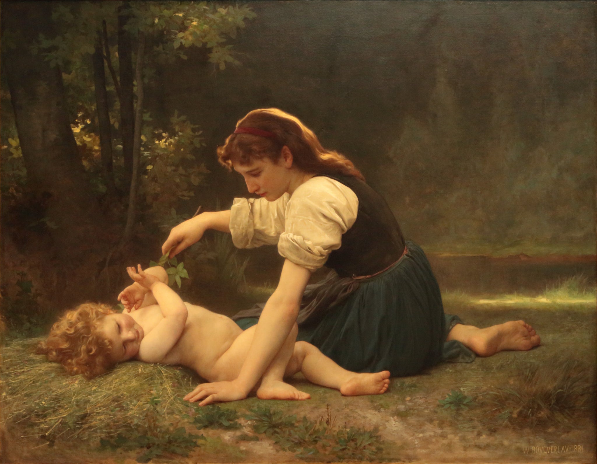 Éventail naturel de William-Adolphe Bouguereau