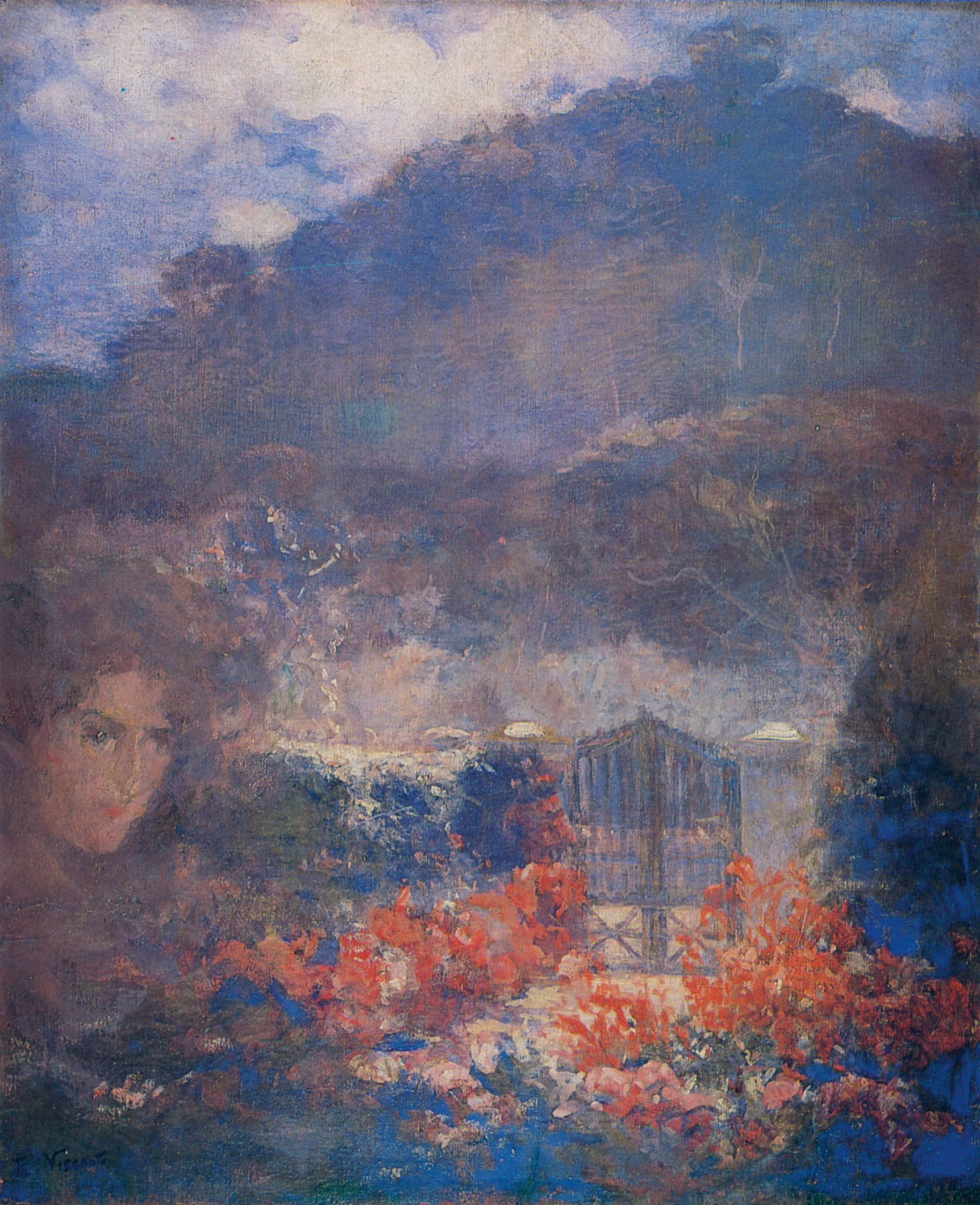 Evocação de Louise - Eliseu Visconti image 1 reproduction d’œuvre d’art à l’huile
