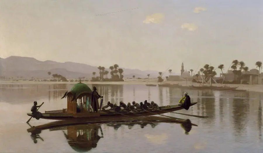 Haremudflugt - Jean-Léon Gérôme