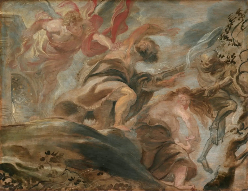 Udstødelse af Edens Have - Peter Paul Rubens
