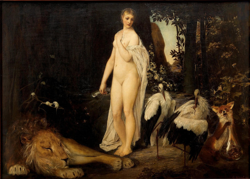 Fabel - Gustav Klimt