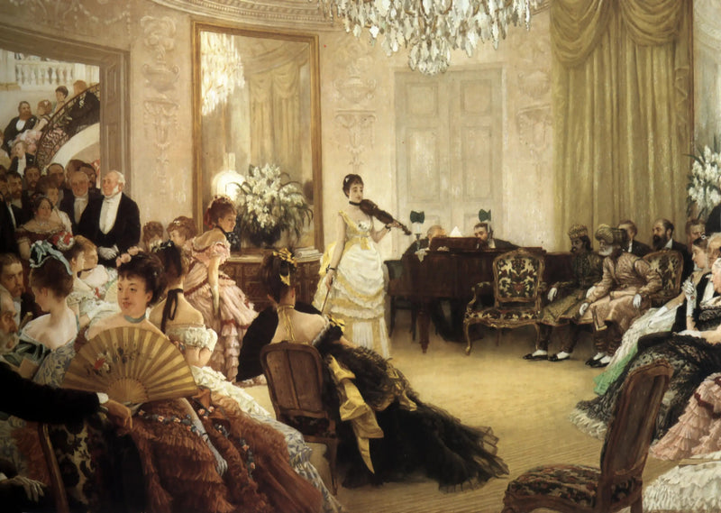 Tavshed! - James Tissot