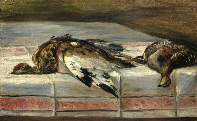 Fasan og perleugle - Pierre-Auguste Renoir
