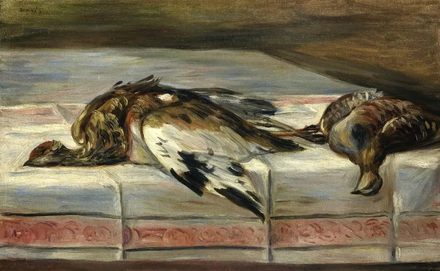 Fasan og perleugle - Pierre-Auguste Renoir