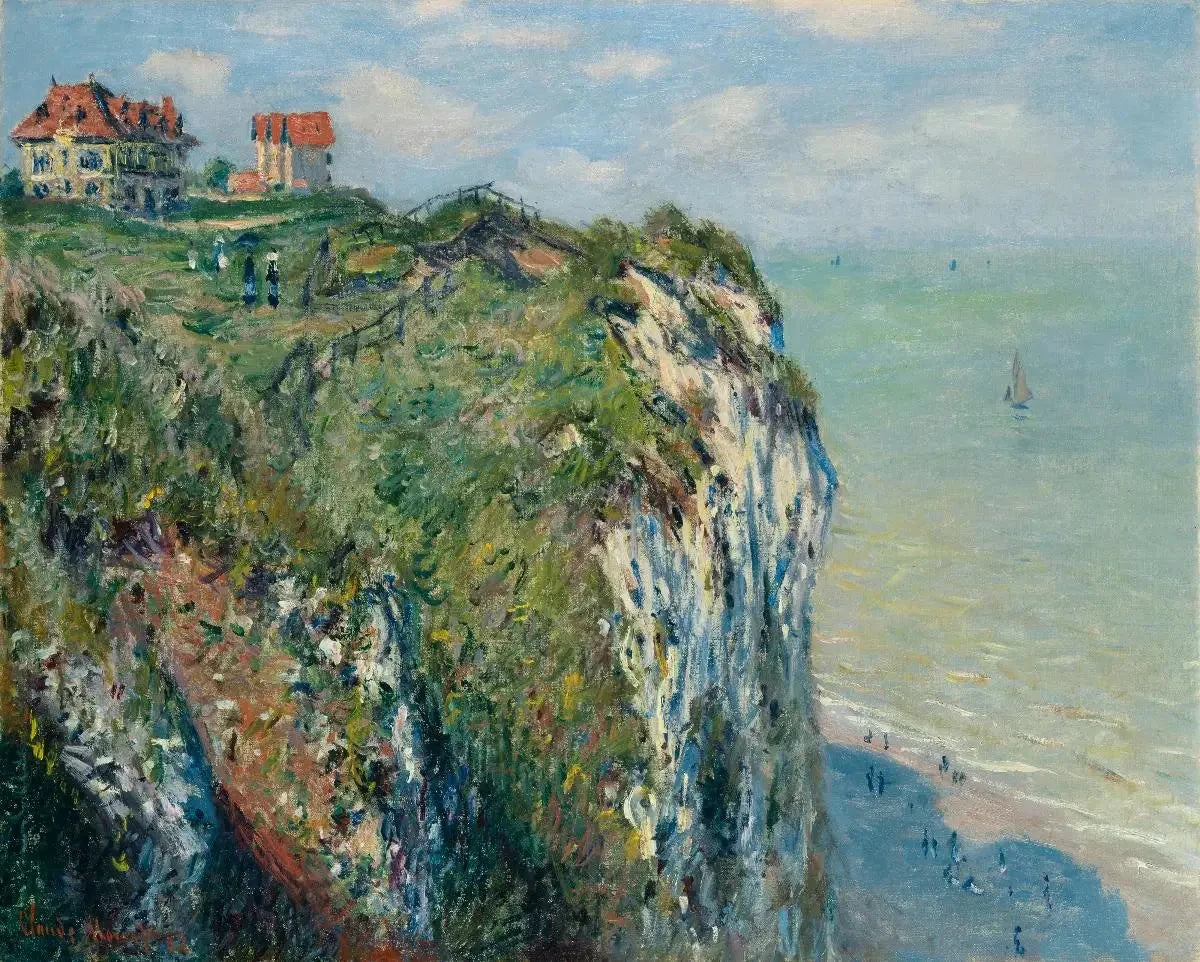 La Falaise à Dieppe W759 de Claude Monet – Kunsthaus Zürich 2252