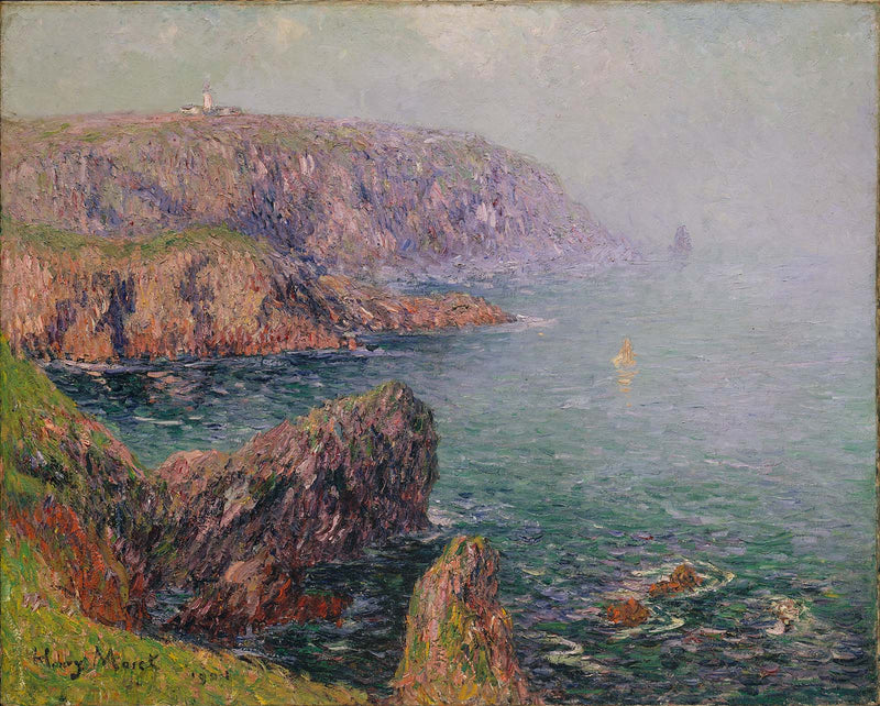 Klipper ved Ouessant, Bretagne - Henry Moret
