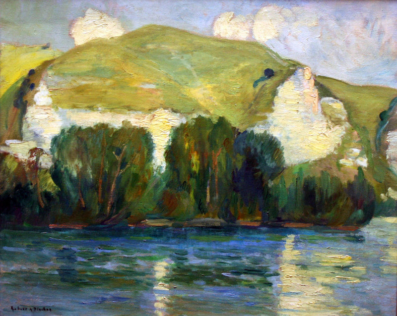 Klipper ved Belbeuf - Robert Antoine Pinchon