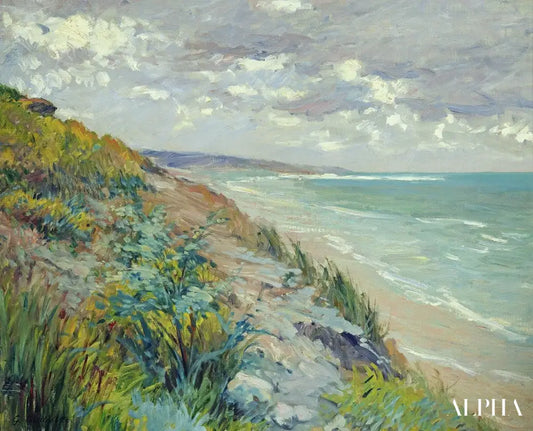 Falaises de la mer à Trouville - Caillebotte - Reproductions de tableaux et peintures haut de gamme