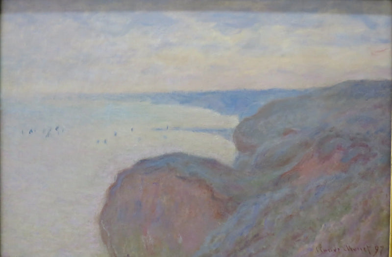 Klipper nær Dieppe - Claude Monet