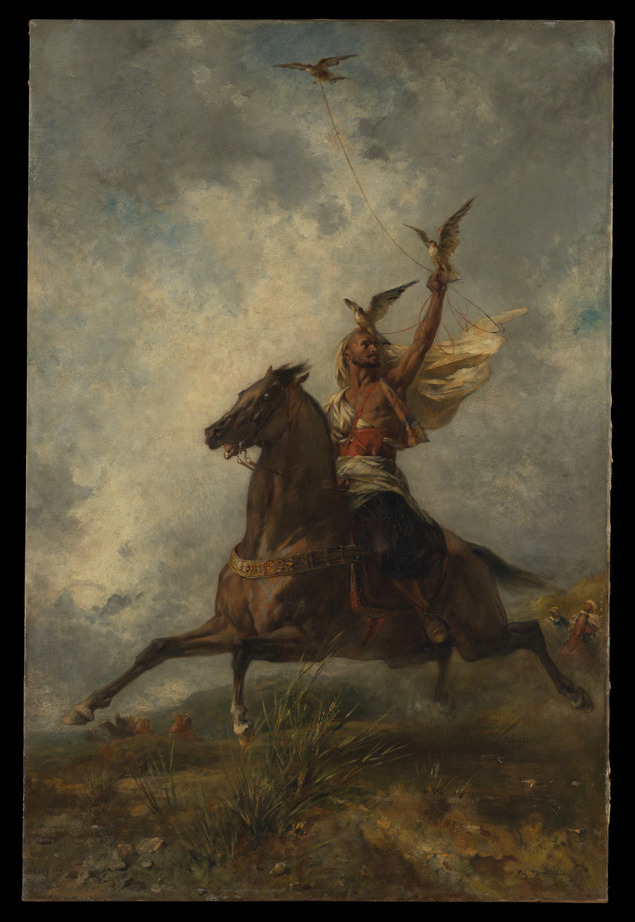 Le Fauconnier arabe - Eugène Fromentin