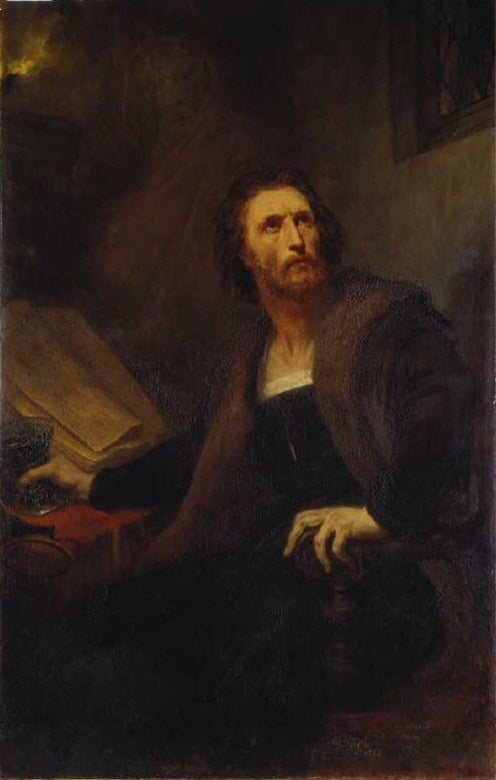 Faust i koppen - Ary Scheffer