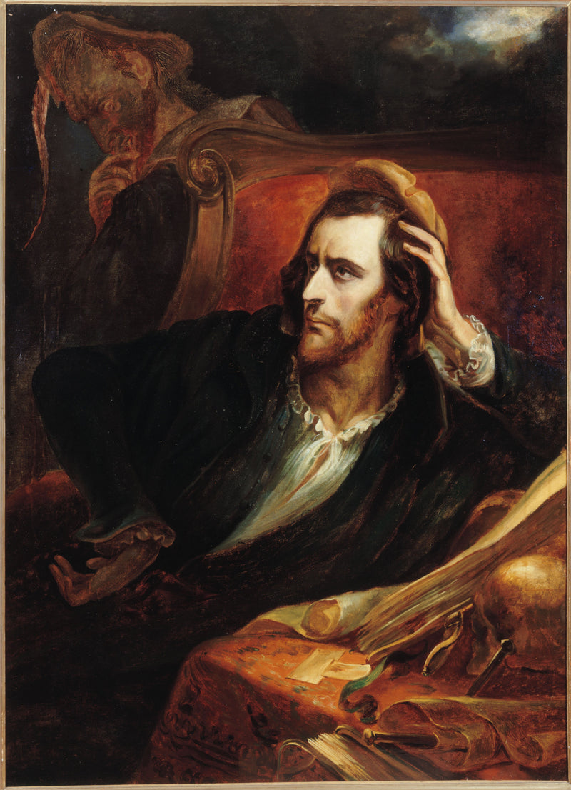 Faust i sit kabinet - Ary Scheffer