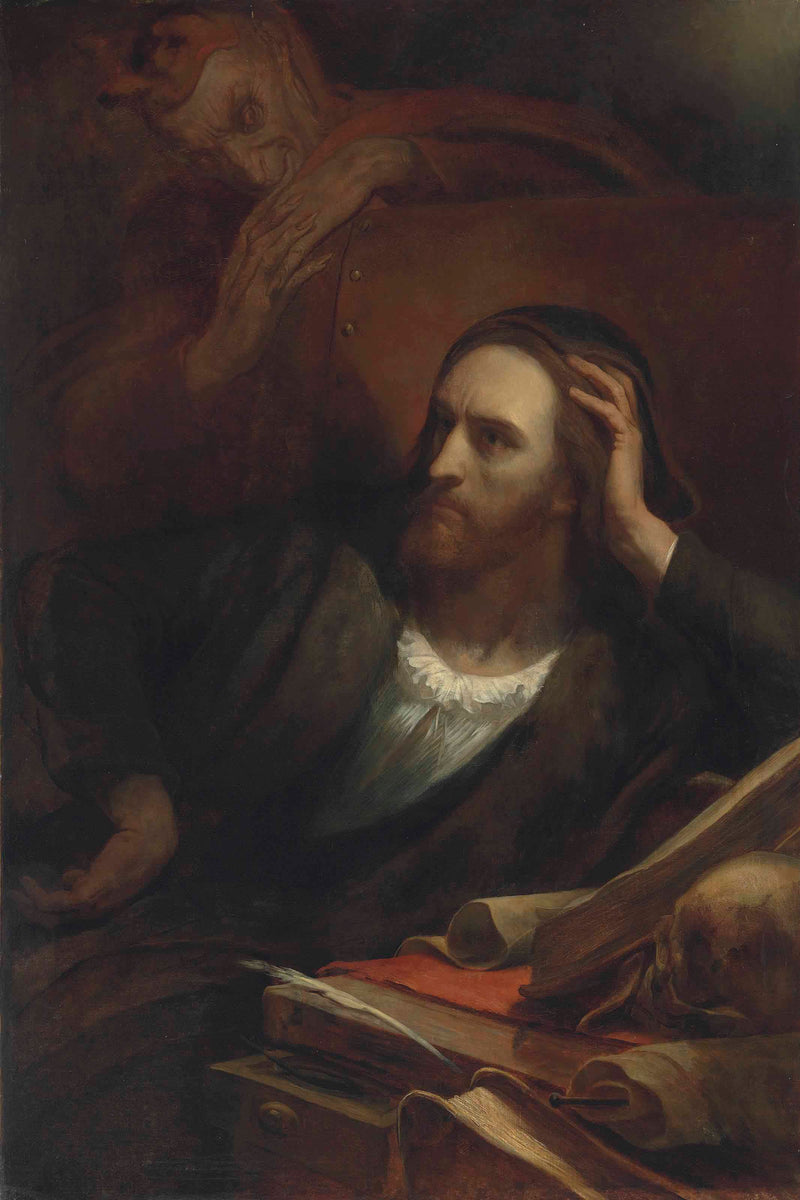 Faust og Mefistofeles - Ary Scheffer