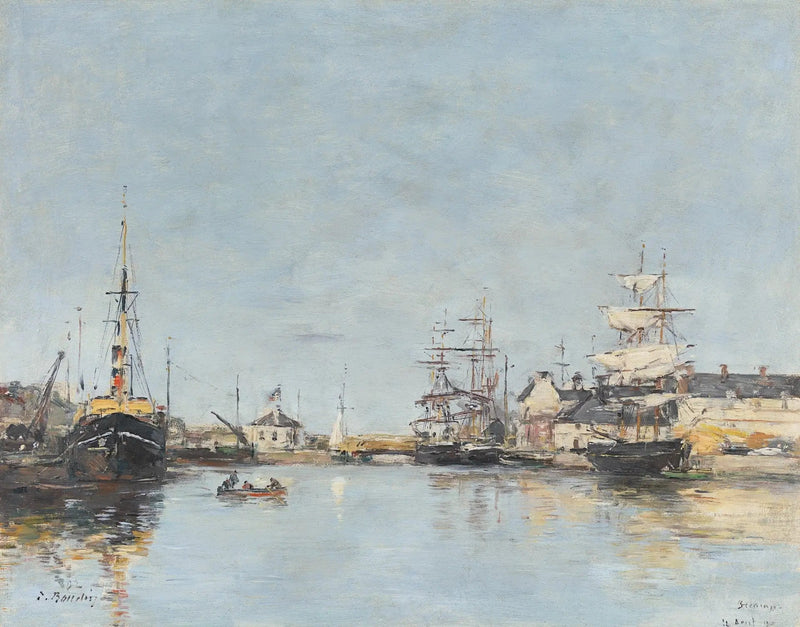 Fécamp, bassinet - Eugène Boudin