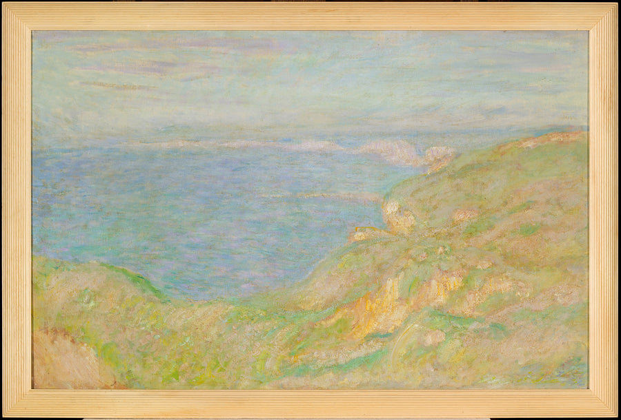 Falaise de Fécamp - Claude Monet