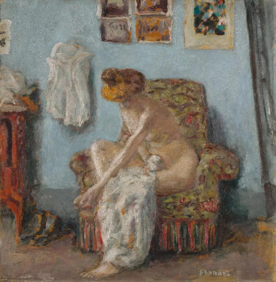 Kvinde ved sit toilet - Pierre Bonnard