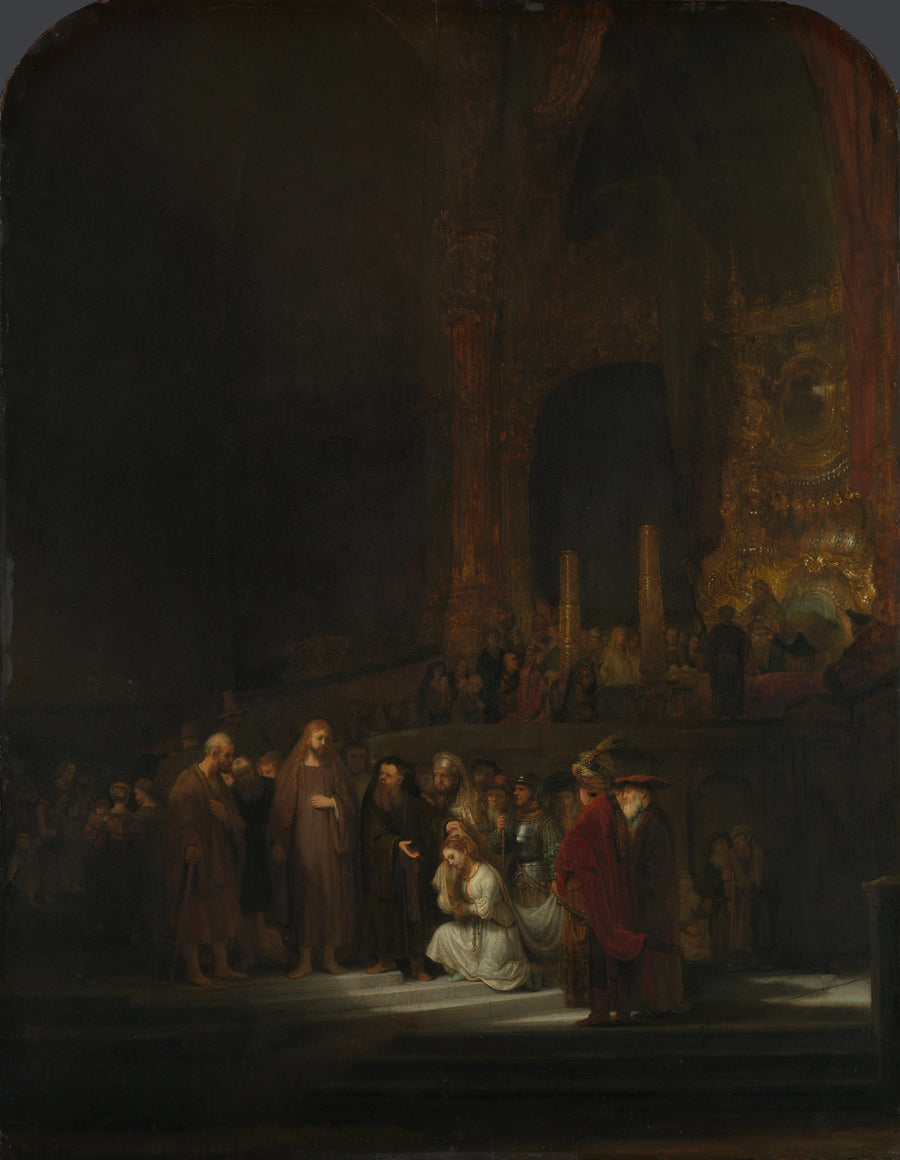 Den utro kvinde - Rembrandt