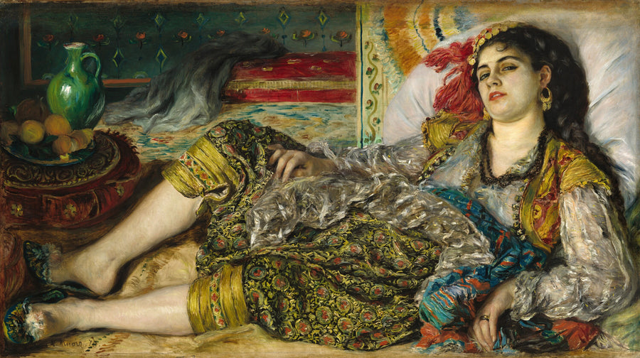 Femme d'Alger - Auguste Renoir