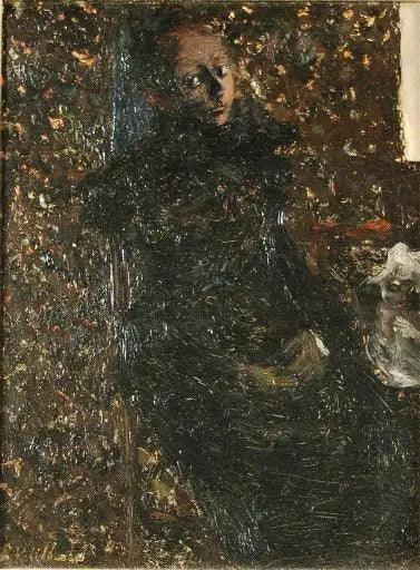 Kvinde sidder - Édouard Vuillard