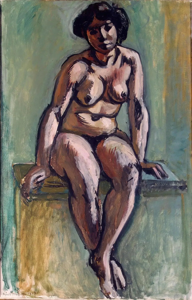Sidende kvinde - Henri Matisse