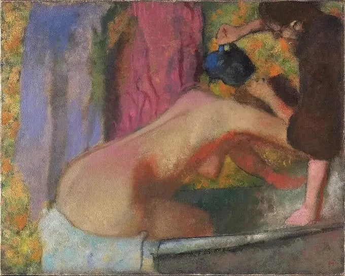 Kvinde i badet - Edgar Degas