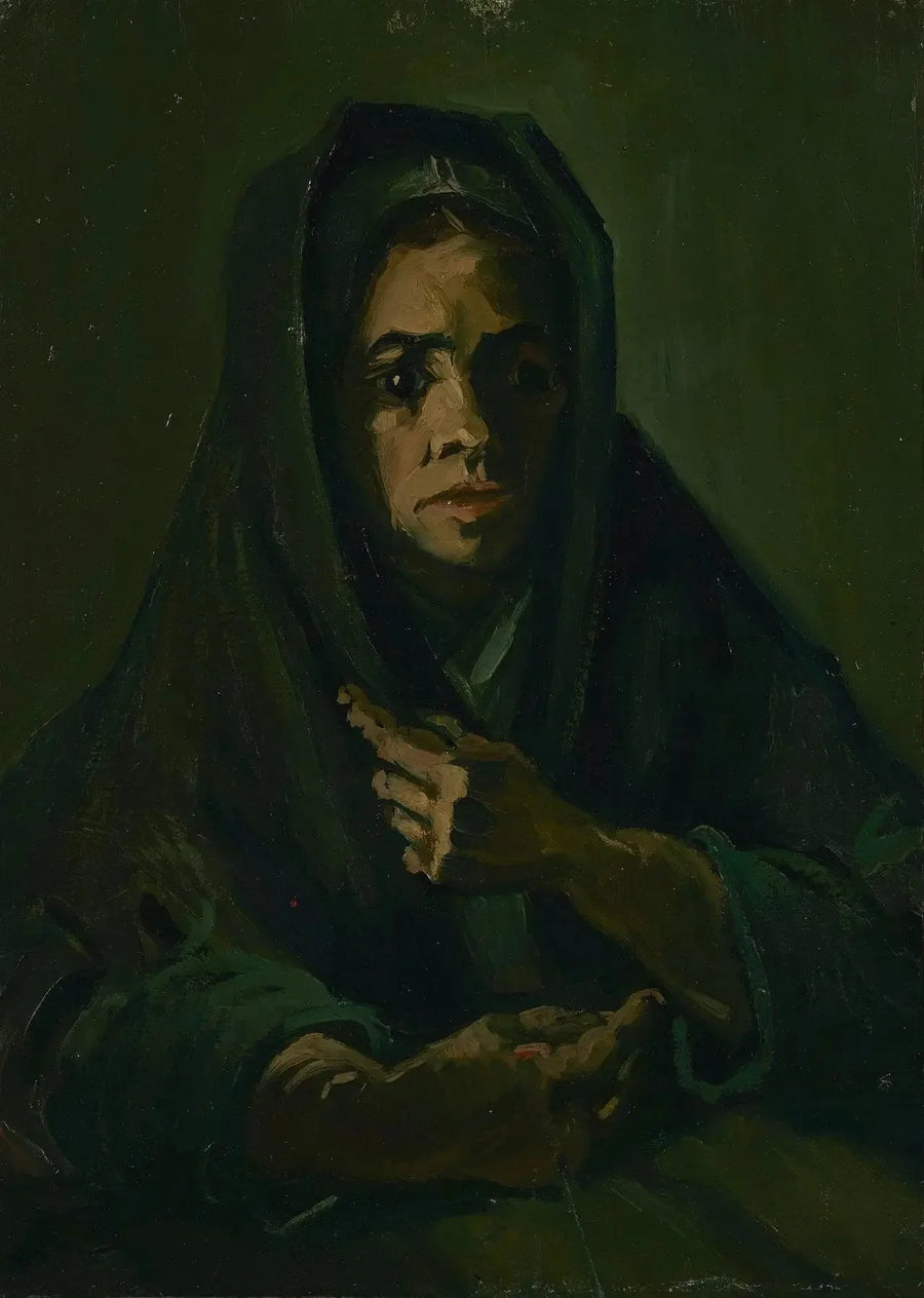 Kvinde med sorgsjal - Vincent van Gogh
