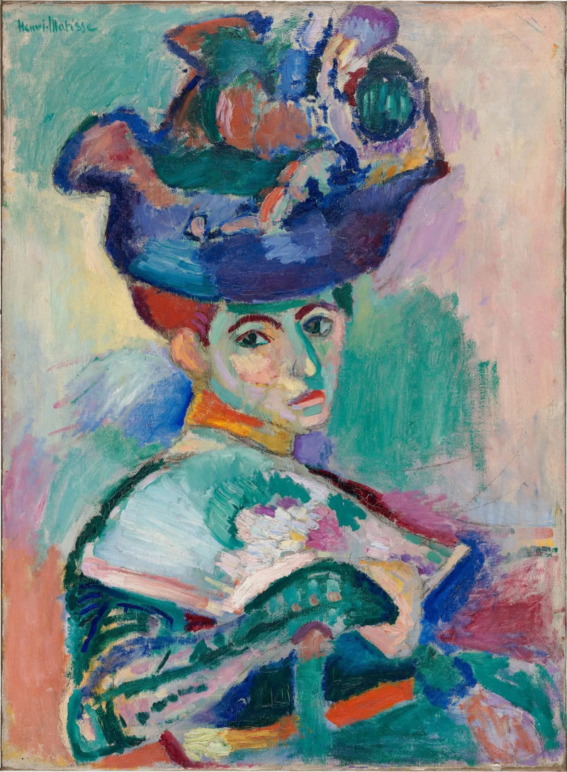 Kvinde med hat - Henri Matisse