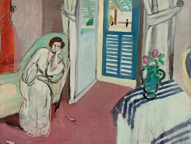Kvinde på sofaen - Henri Matisse