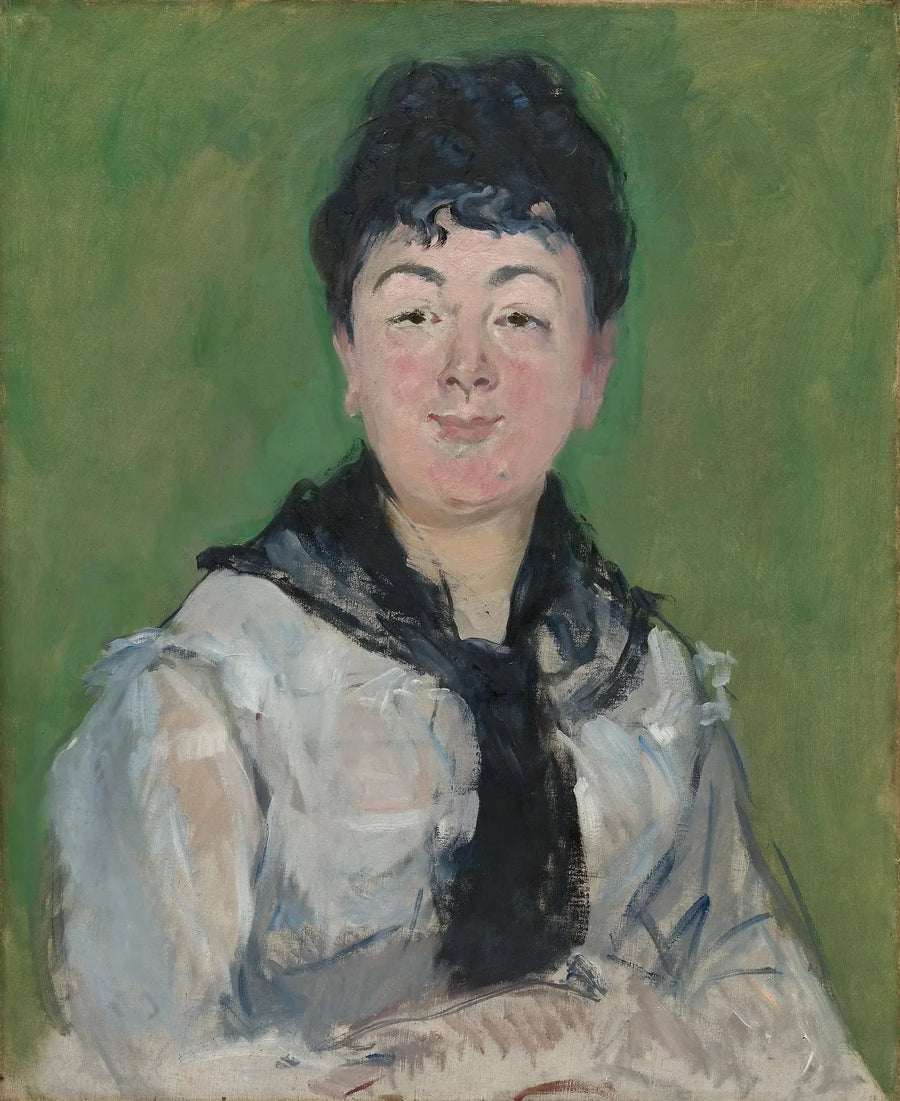 Kvinde med sort tørklæde - Édouard Manet