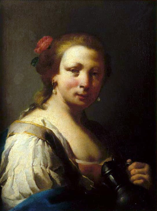 Kvinde med en kande - Giovanni Battista Piazzetta