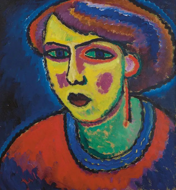 Blonde kvinde - Alexej von Jawlensky