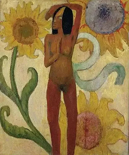 Caribisk kvinde - Paul Gauguin