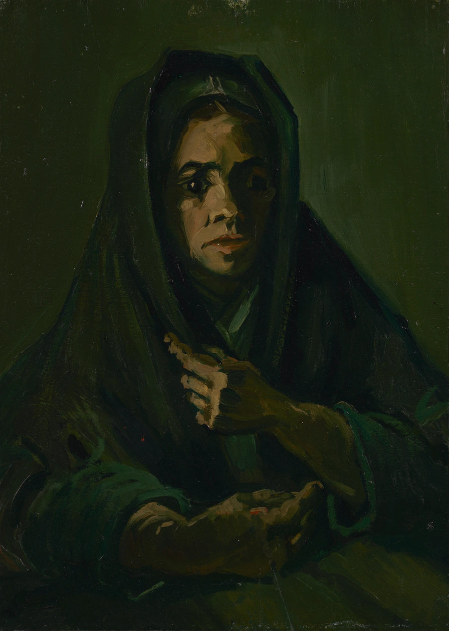 Kvinde med sorgsjal - Vincent van Gogh