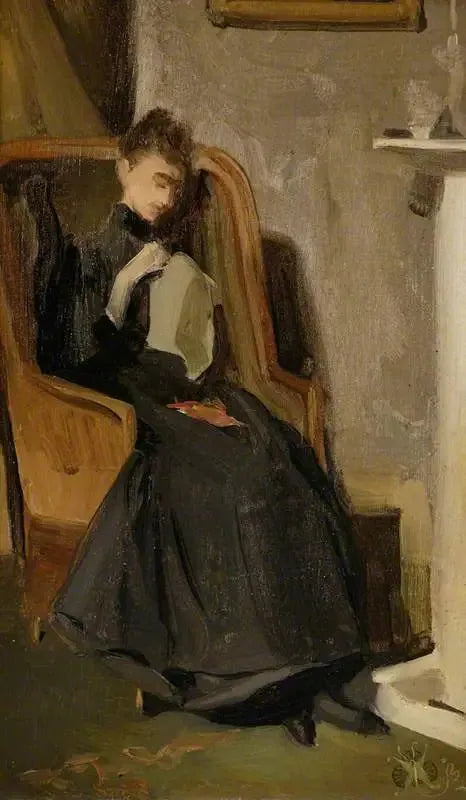 Kvinde syr - James Abbott McNeill Whistler