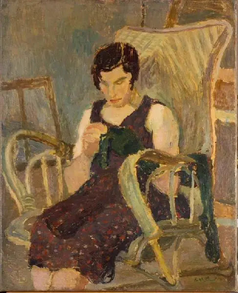 Femme kusine - Édouard Vuillard