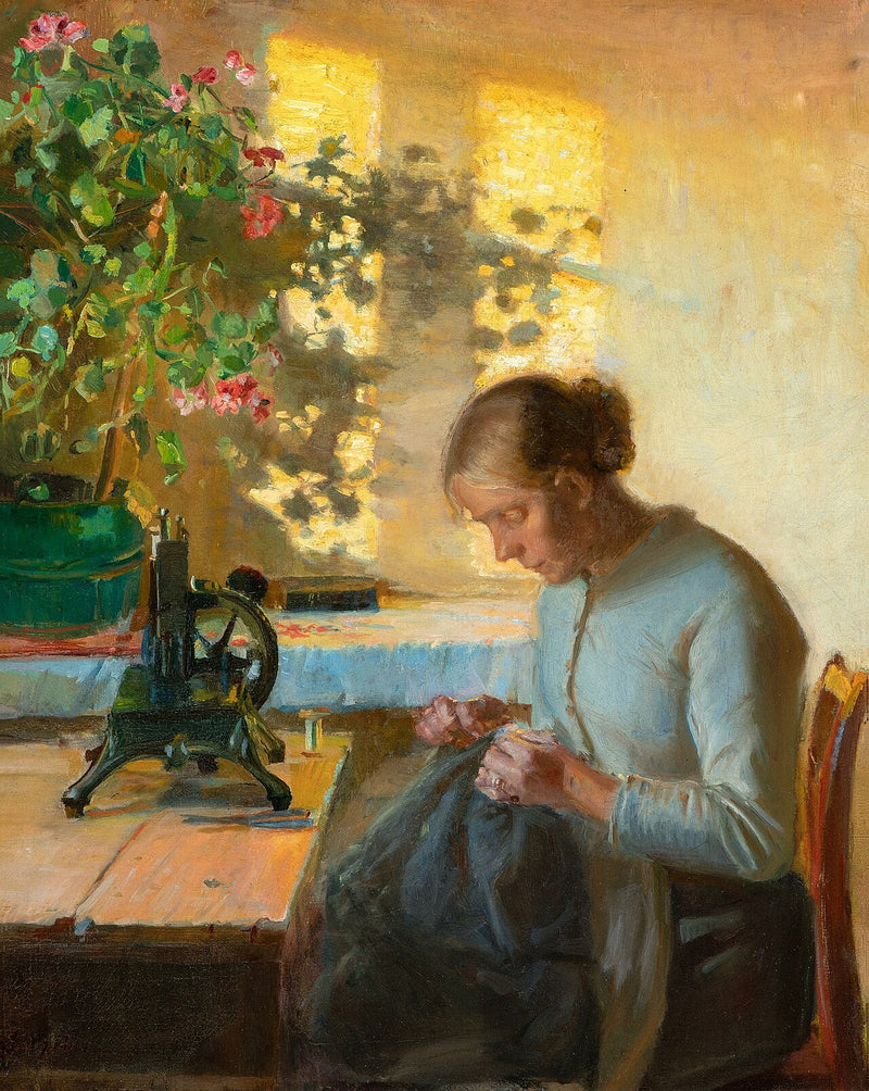syerske, fiskerkone - Anna Ancher